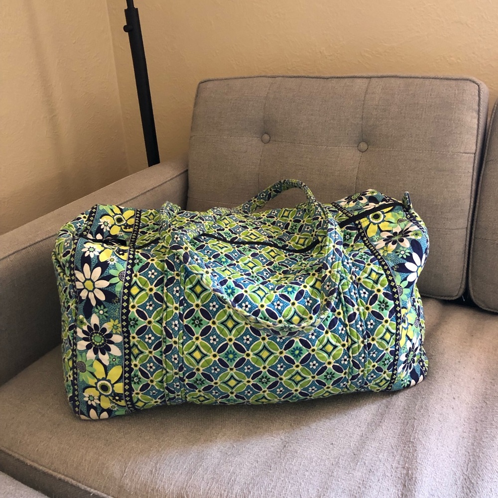Vera Bradley weekender duffel bag